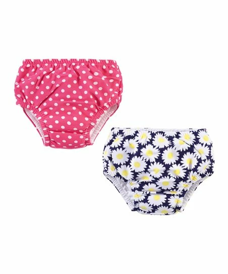 Coupon π₯ Hudson Baby Pink Polka Dot Swim Diaper Set π₯