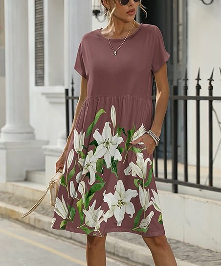 Best reviews of 𧨠Pink Daisy Mauve & White Floral - π© Women β¨