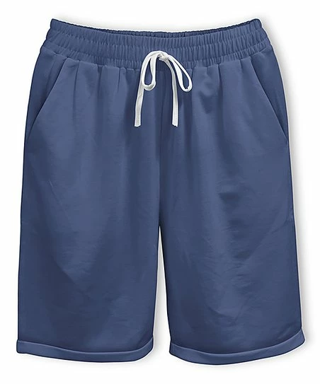 Best reviews of π Pink Daisy Blue Drawstring Shorts - Plus π§¨