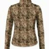 Buy ✨ Pink Daisy Brown & Green Floral Turtleneck - 👩 Women & Plus 🔔