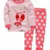 Flash Sale 😉 Vaenait Baby Pink Owl Floral Long-Sleeve Pajama Set - Toddler & 👧 Girls ✔️